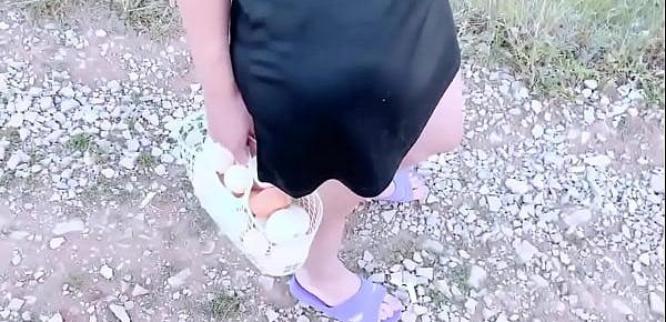 Village Girl Blowjob and Cowgirl in the Attic